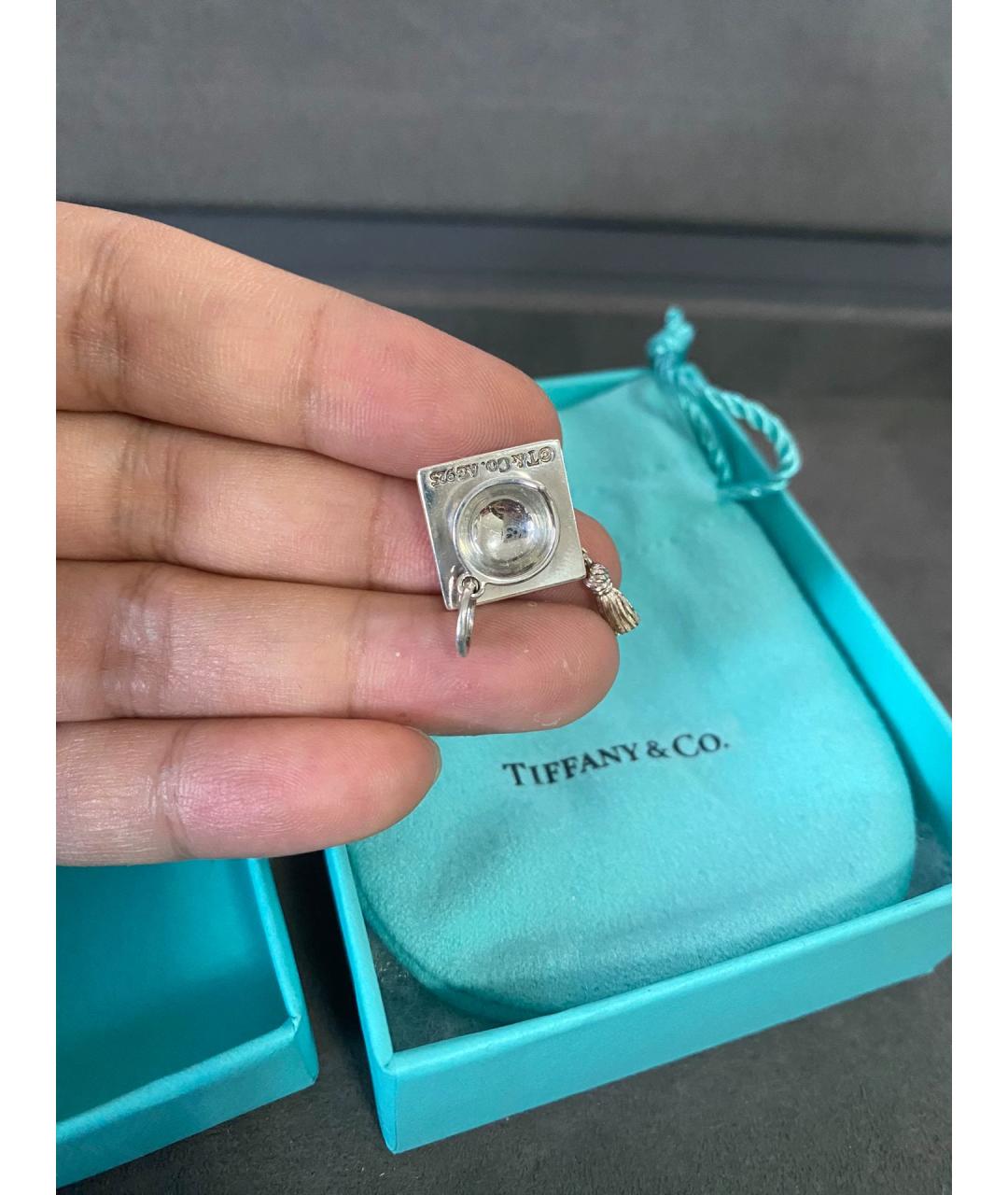 TIFFANY&CO Серебряная серебряная подвеска, фото 5