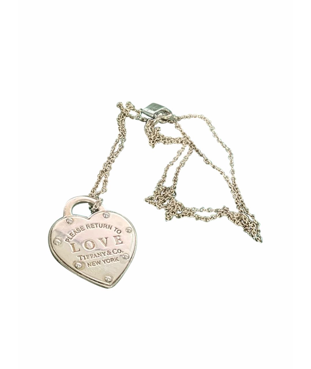TIFFANY&CO Серебряная серебряная подвеска, фото 1