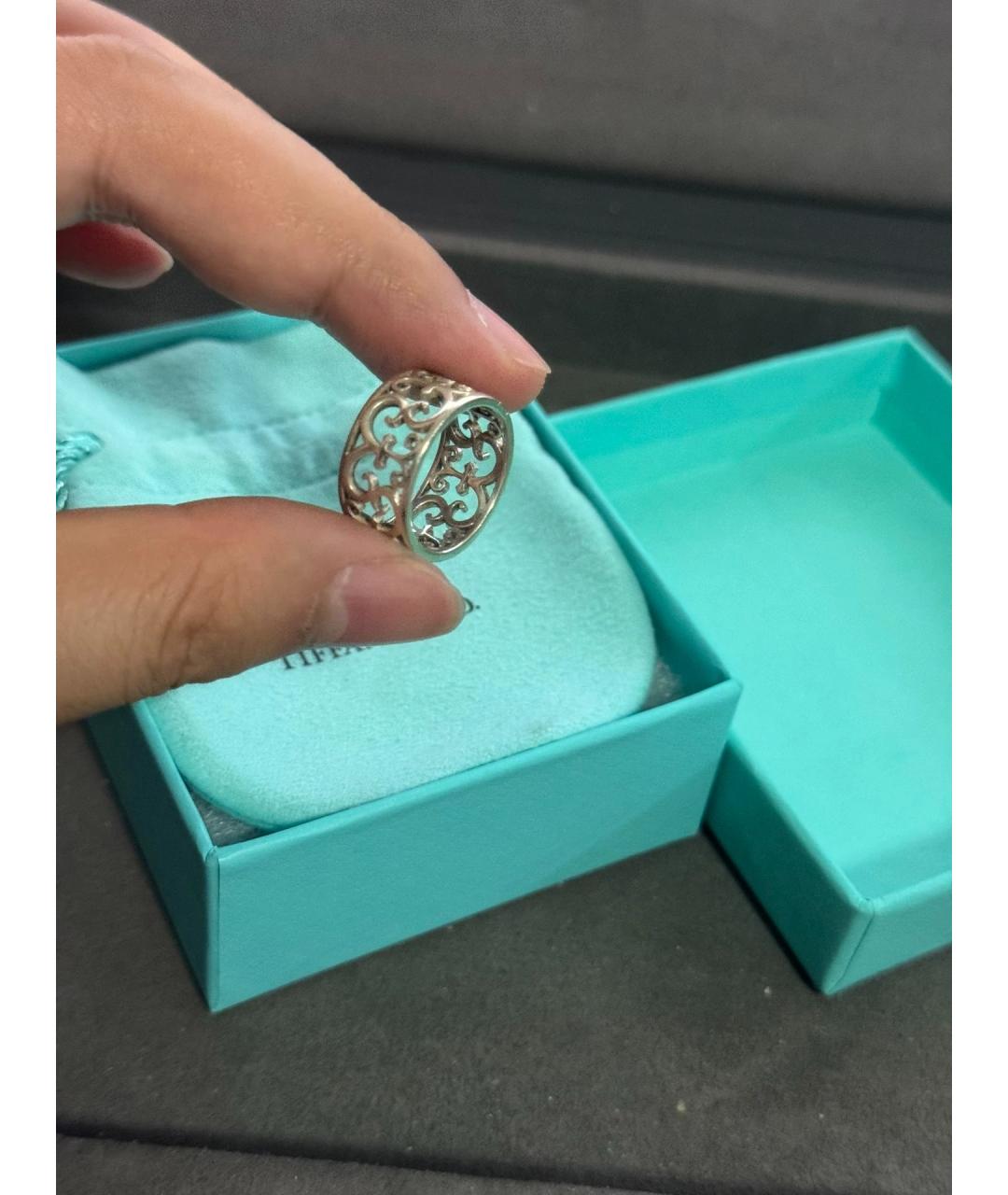 TIFFANY&CO Серебряное серебряное кольцо, фото 5