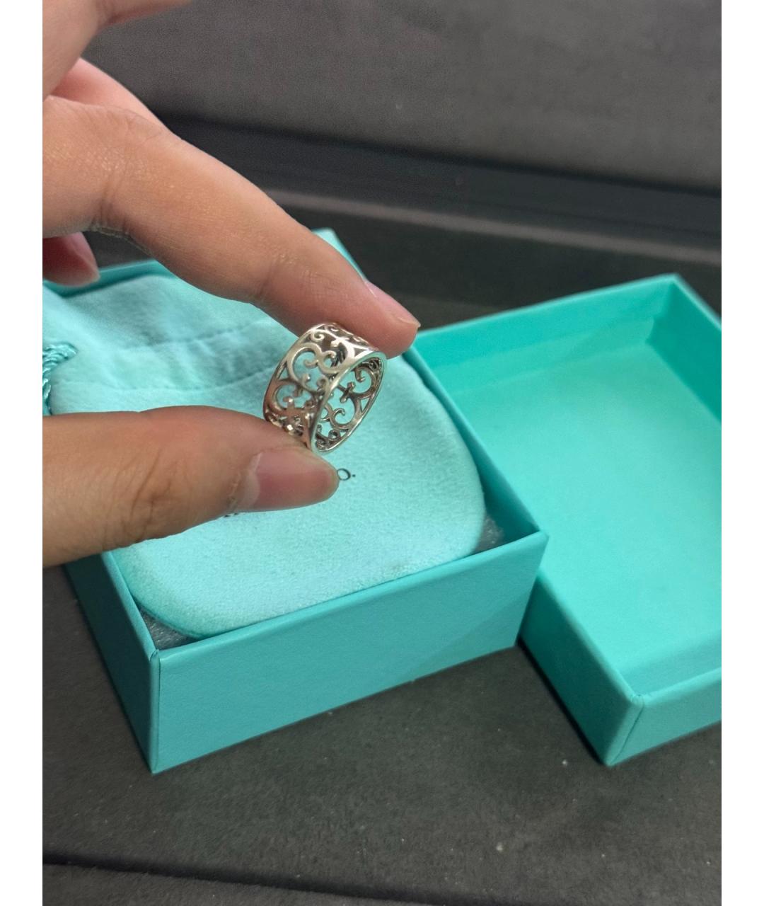 TIFFANY&CO Серебряное серебряное кольцо, фото 3