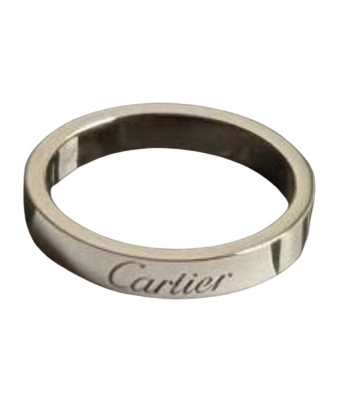 CARTIER Серебряное платиновое кольцо, фото 1