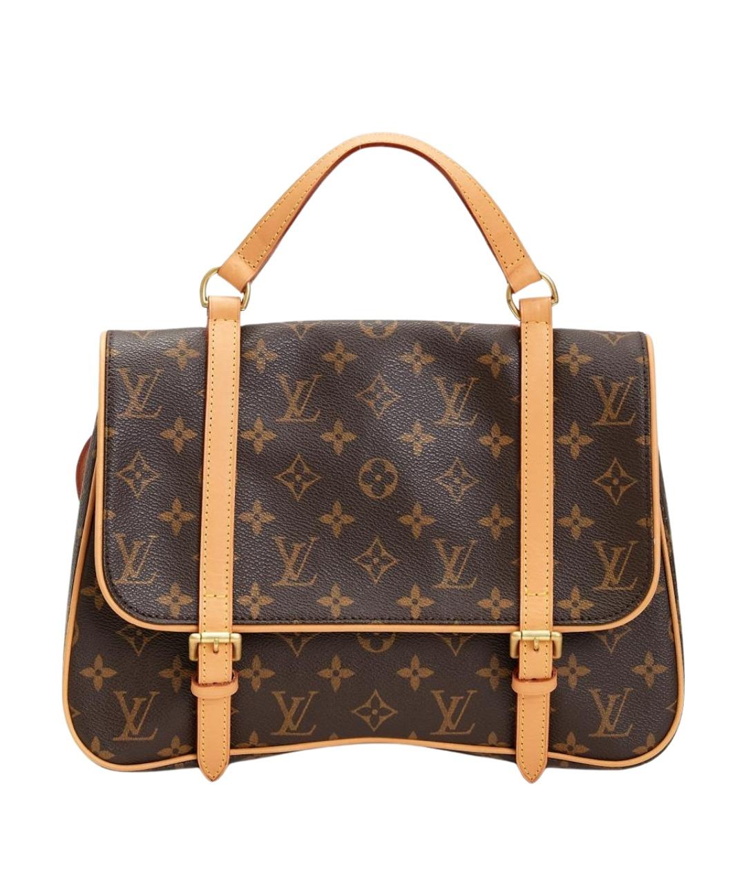 LOUIS VUITTON Коричневый рюкзак из канвы, фото 1