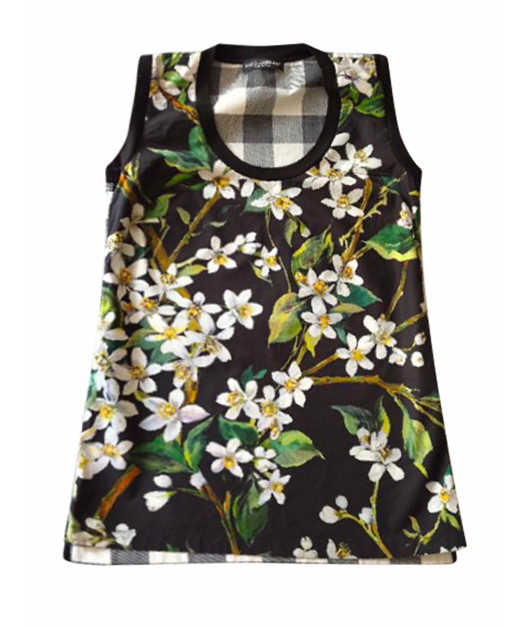DOLCE&GABBANA Мульти хлопковая блузы, фото 10