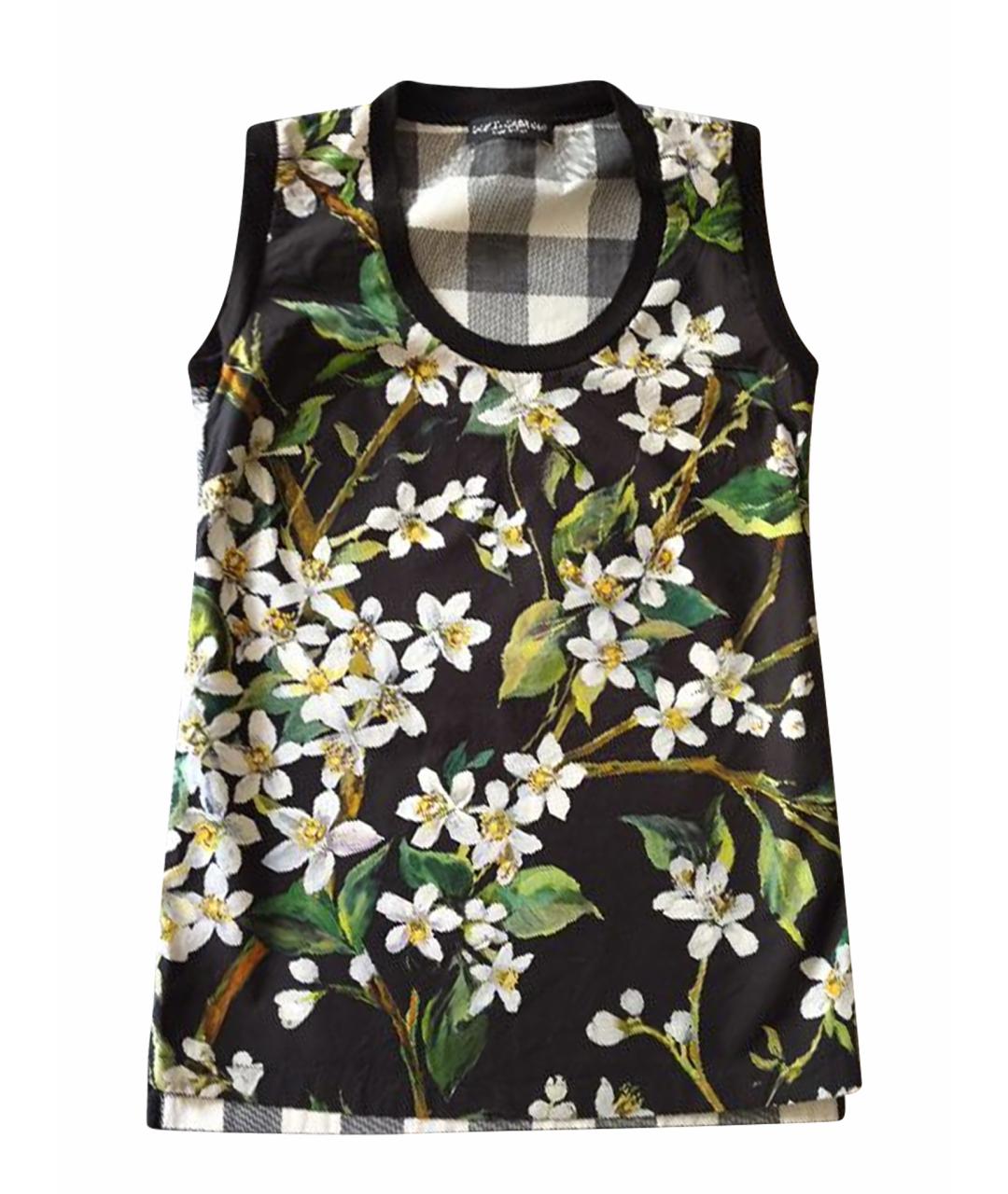 DOLCE&GABBANA Мульти хлопковая блузы, фото 1