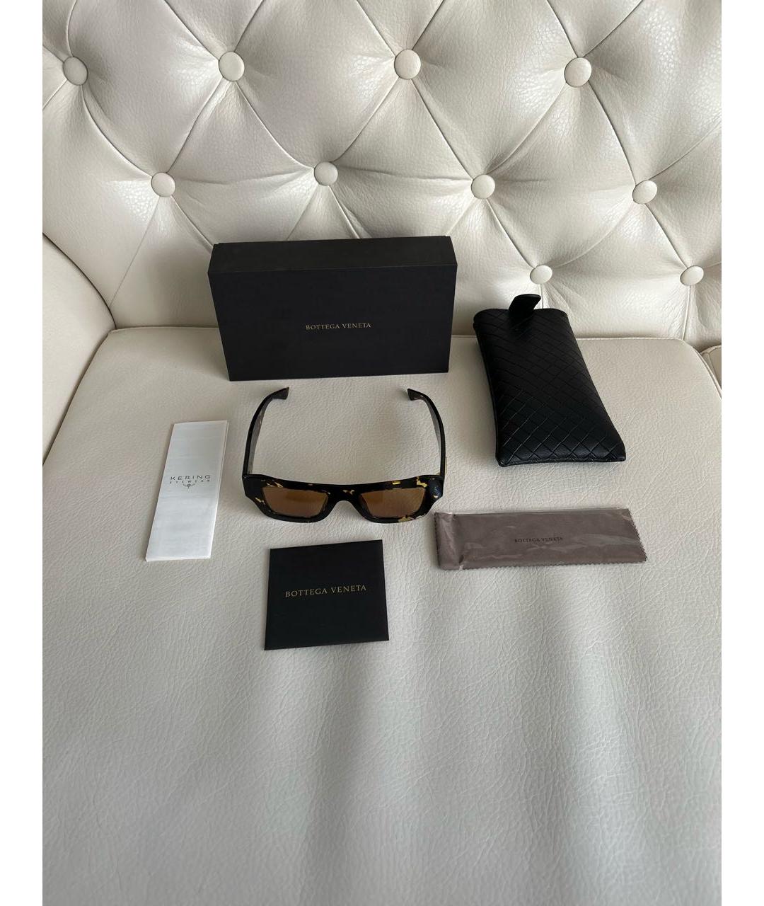 BOTTEGA VENETA Мульти пластиковые солнцезащитные очки, фото 8