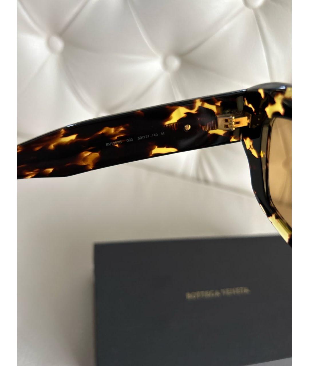 BOTTEGA VENETA Мульти пластиковые солнцезащитные очки, фото 5