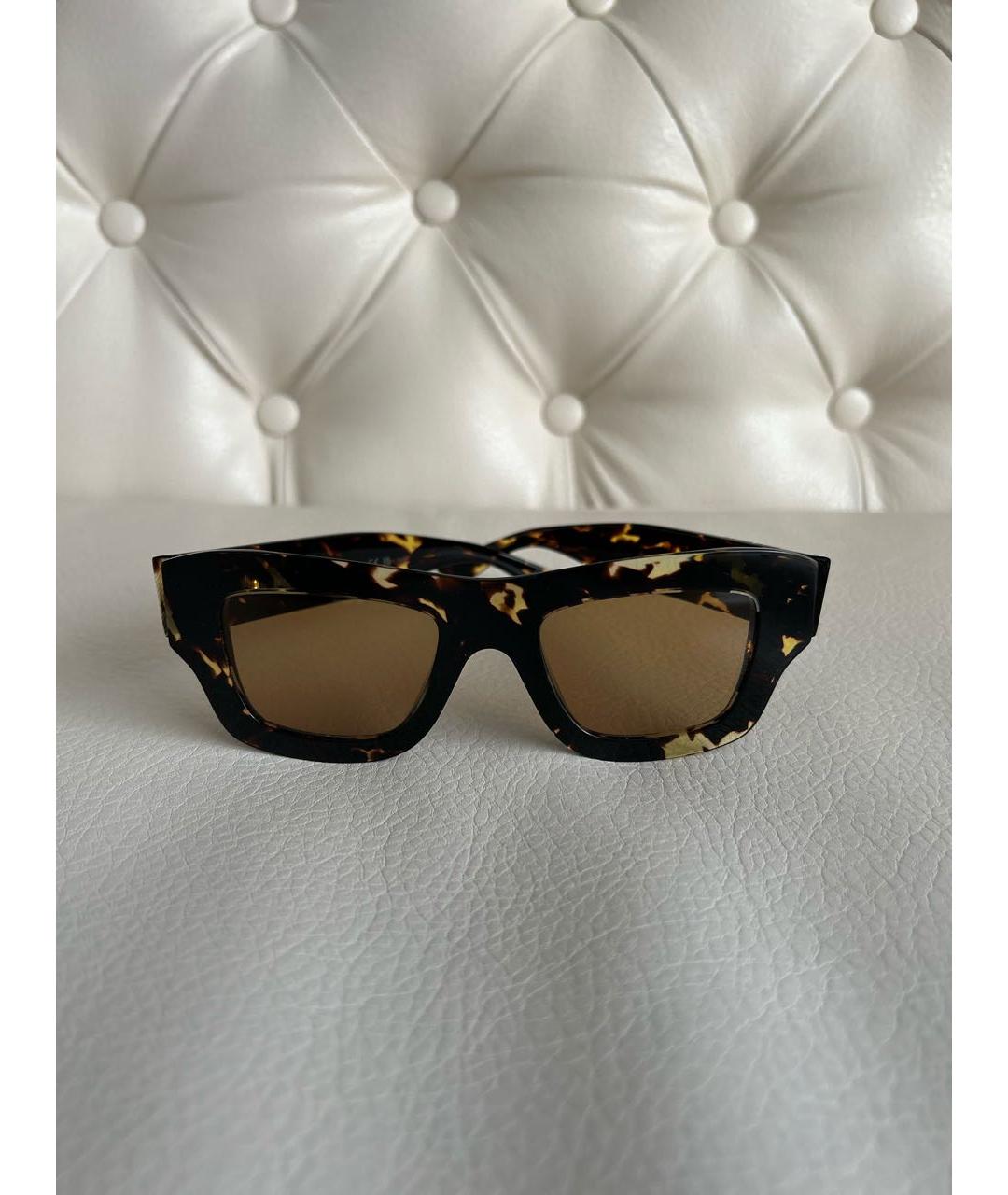 BOTTEGA VENETA Мульти пластиковые солнцезащитные очки, фото 9