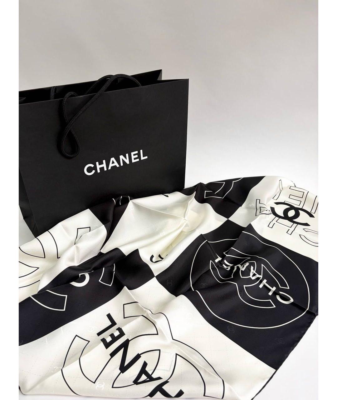 CHANEL Мульти шелковый платок, фото 4