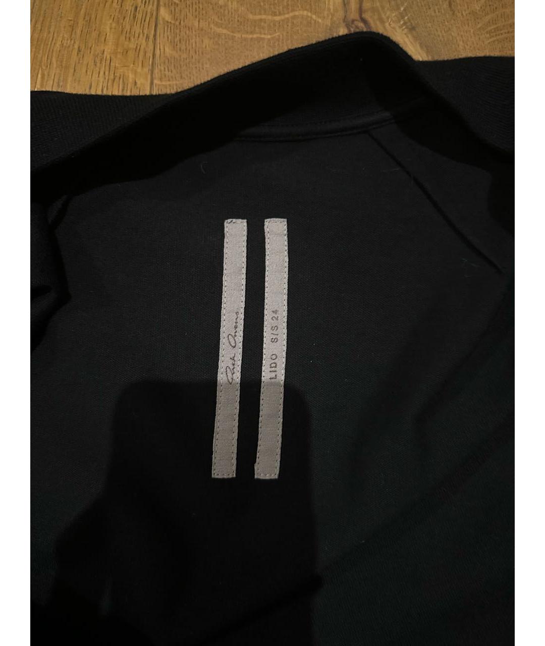 RICK OWENS Черная хлопковая куртка, фото 6