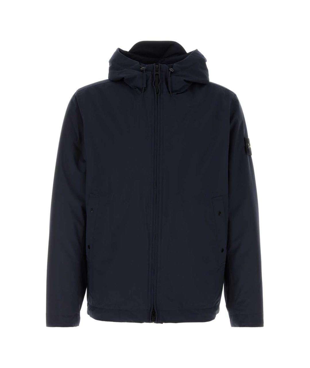 STONE ISLAND Синяя полиэстеровая куртка, фото 1