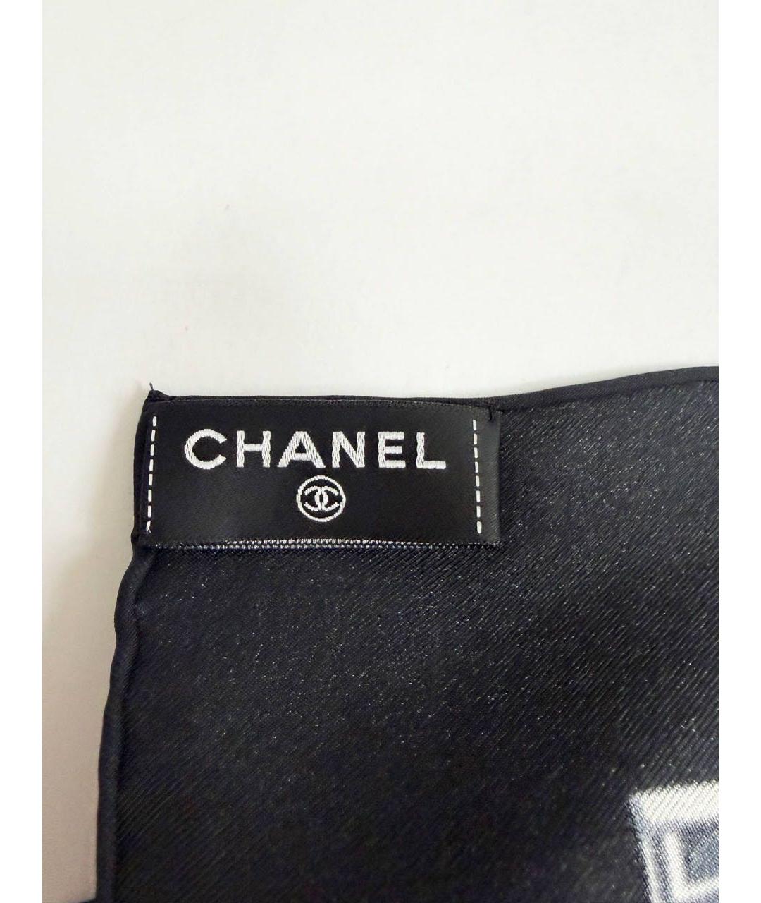 CHANEL Мульти шелковый платок, фото 3