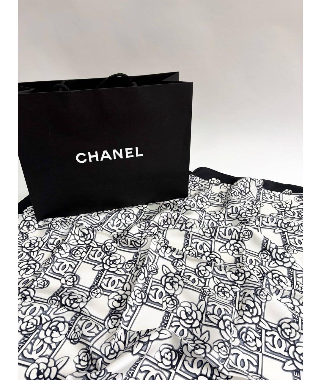 CHANEL Мульти шелковый платок, фото 4