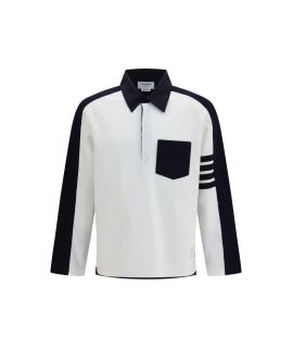 THOM BROWNE Поло с длинным рукавом