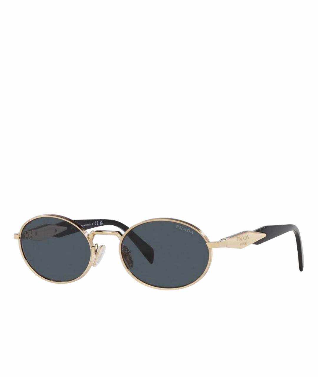 PRADA Мульти металлические солнцезащитные очки, фото 1