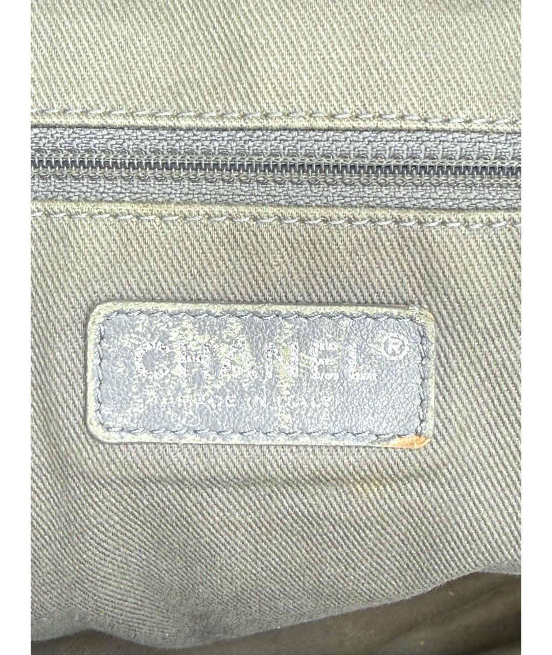 CHANEL Бежевый тканевый рюкзак, фото 7