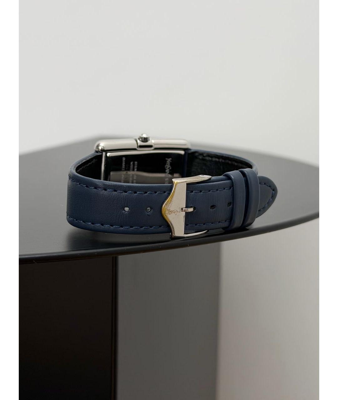 SAINT LAURENT Серебряные часы, фото 7