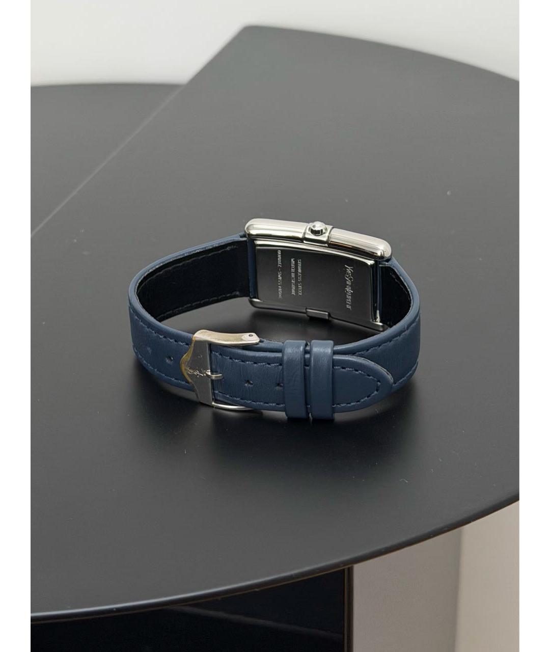 SAINT LAURENT Серебряные часы, фото 4