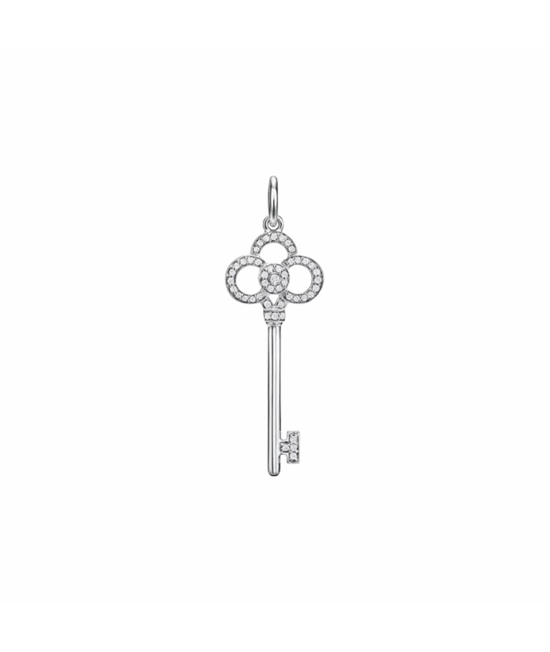 TIFFANY&CO Серый кулон из белого золота, фото 9