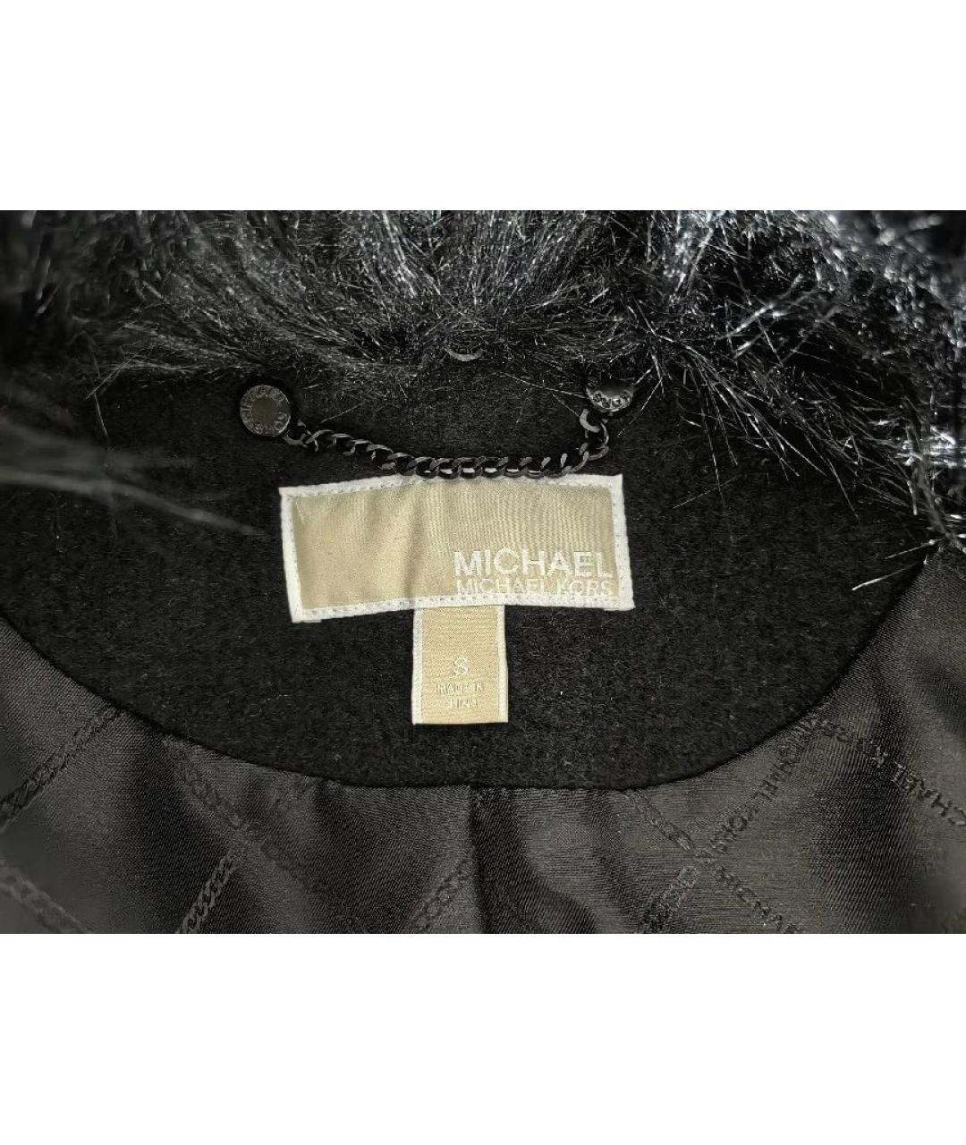 MICHAEL KORS Черное пальто, фото 8