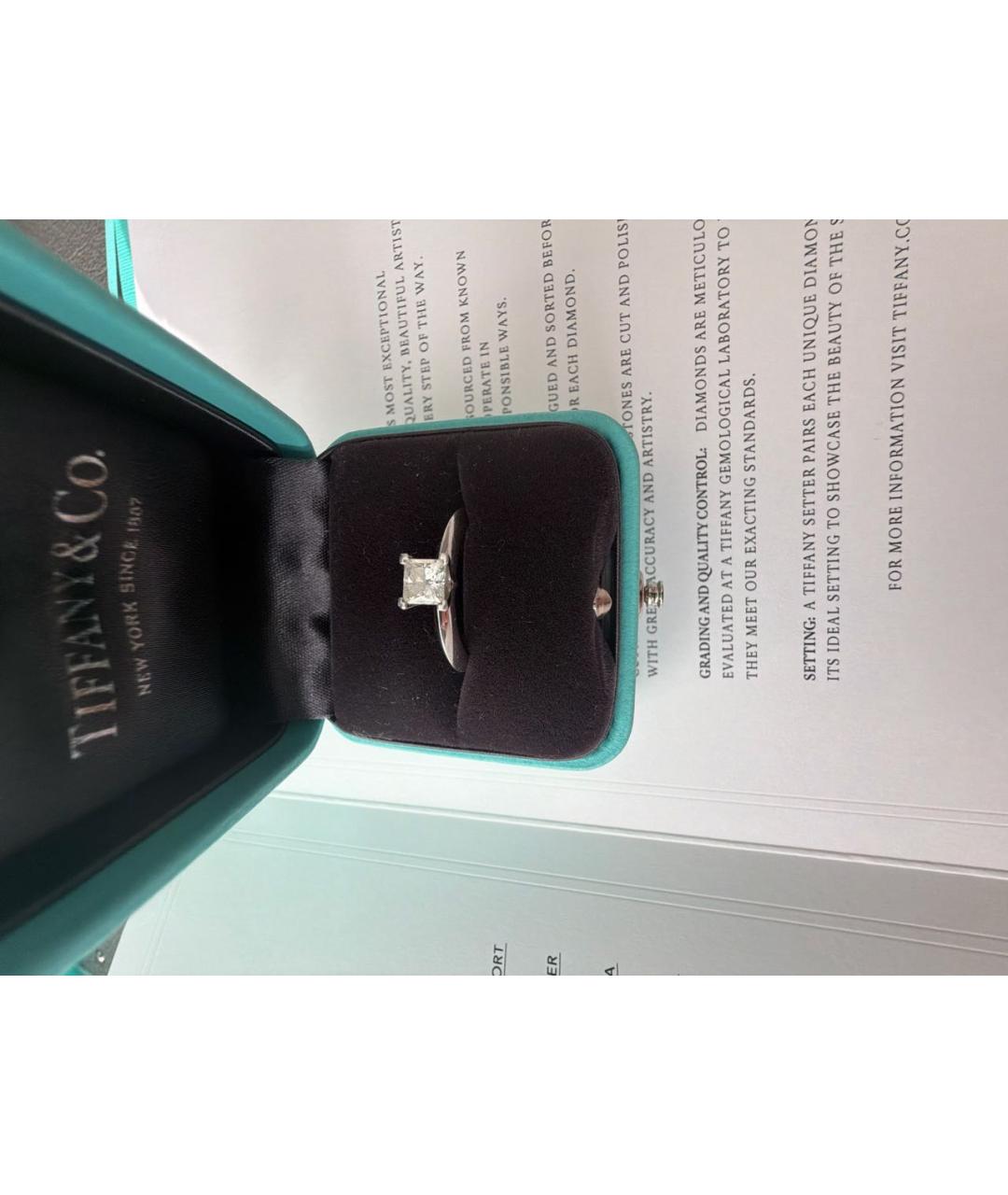 TIFFANY&CO Кольцо из белого золота, фото 4