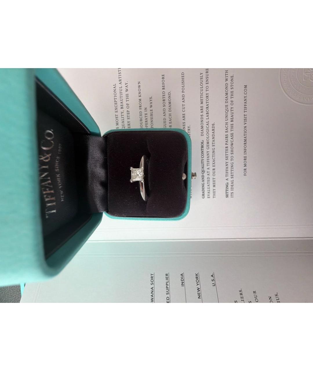 TIFFANY&CO Кольцо из белого золота, фото 2