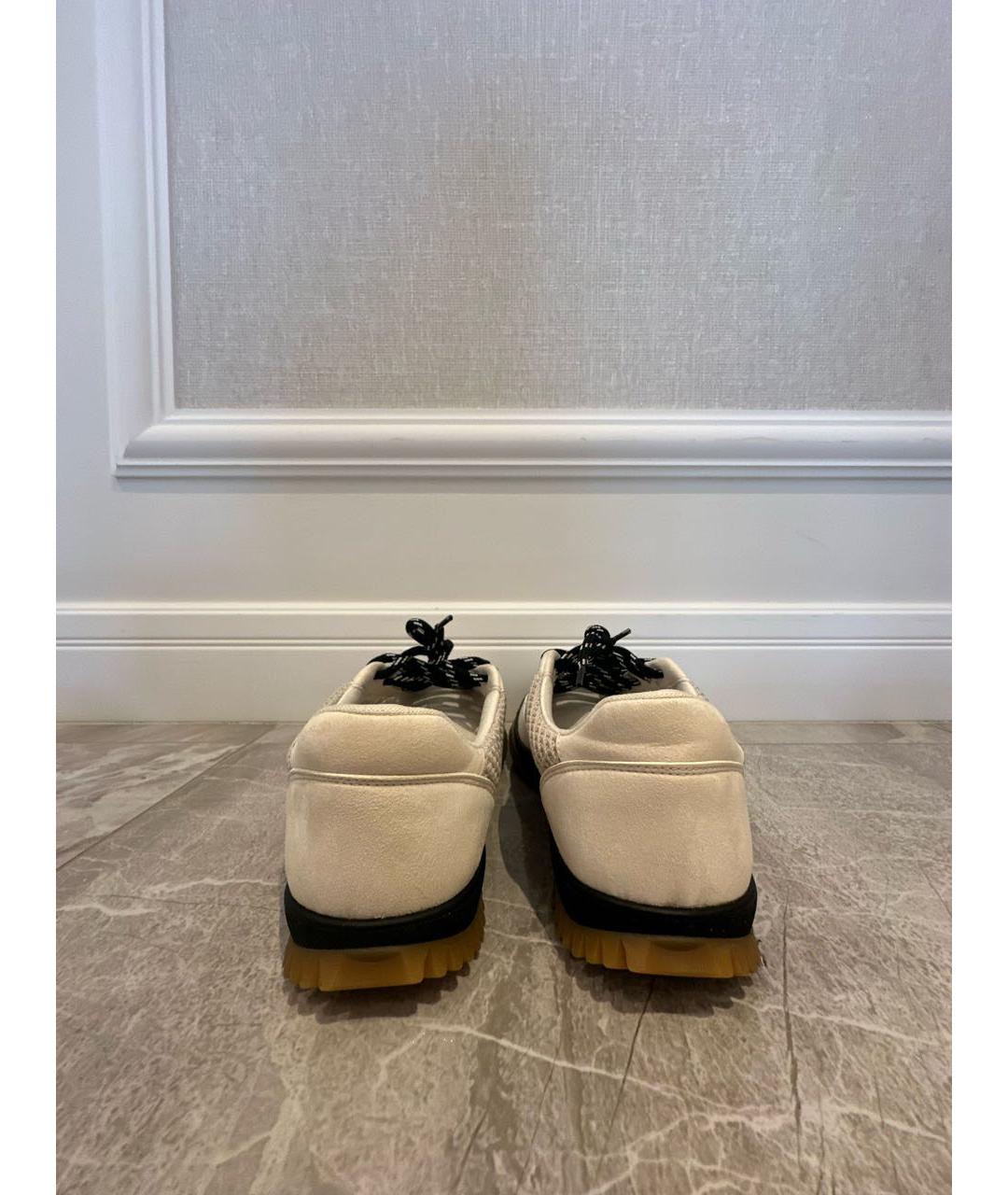 STELLA MCCARTNEY Белые замшевые кеды, фото 4