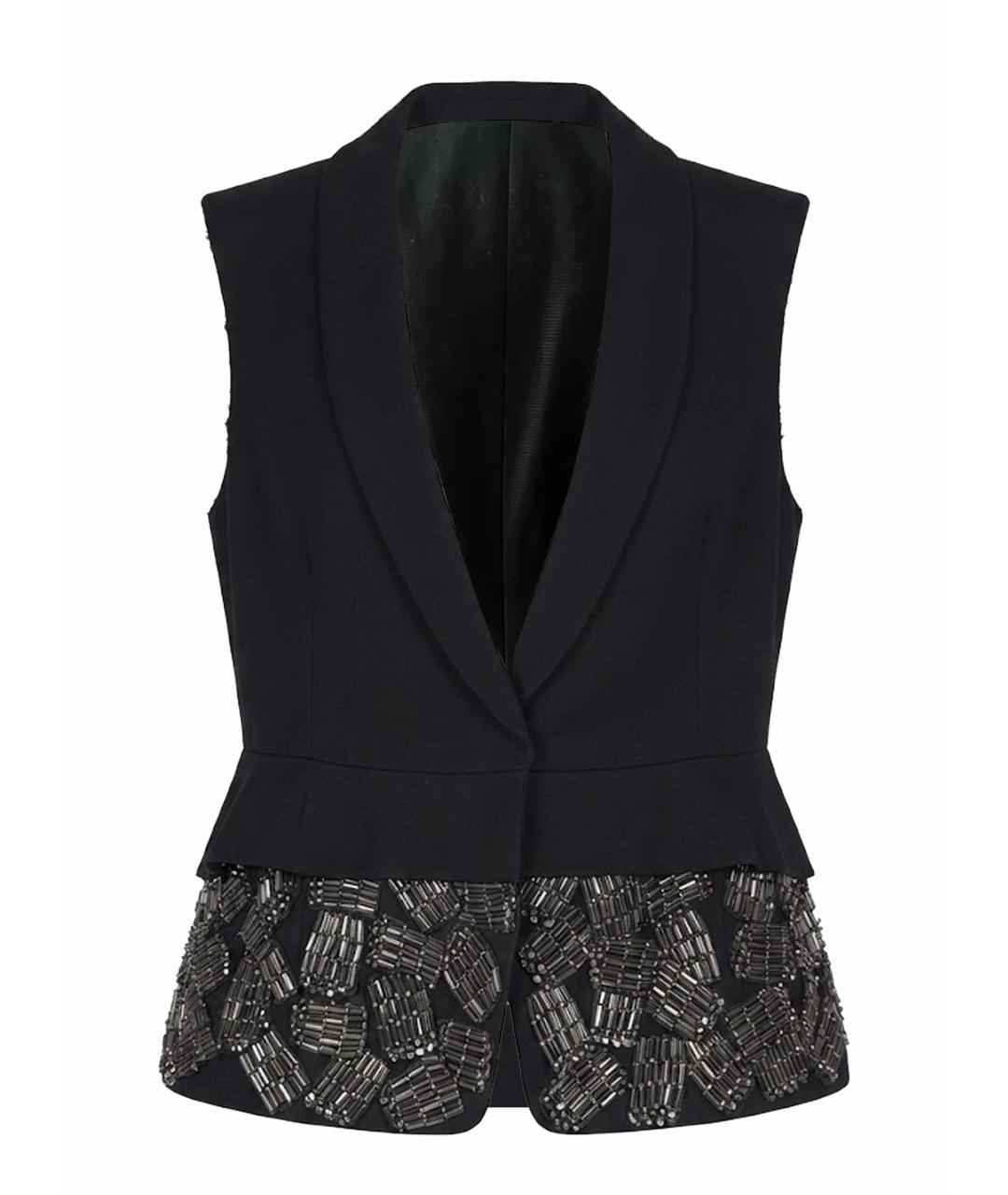 DRIES VAN NOTEN Черный жилет, фото 1