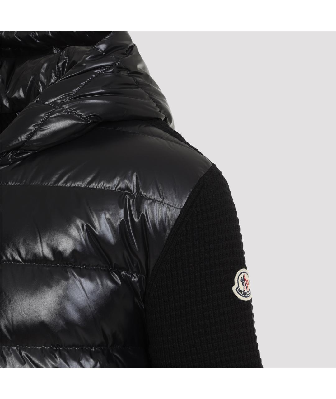 MONCLER Черная куртка, фото 4