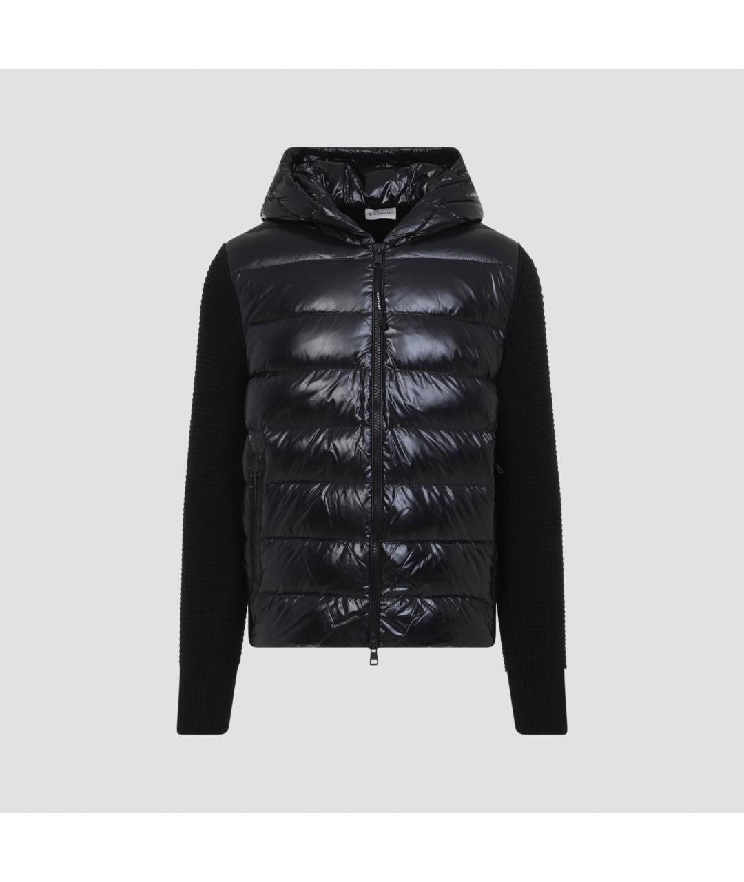 MONCLER Черная куртка, фото 2