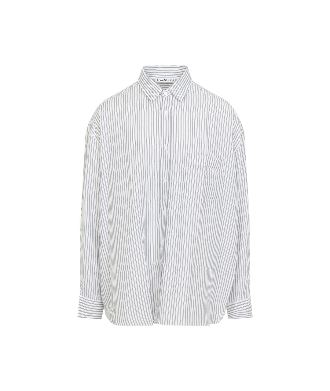 ACNE STUDIOS Мульти хлопко-лиоцелловая кэжуал рубашка, фото 1