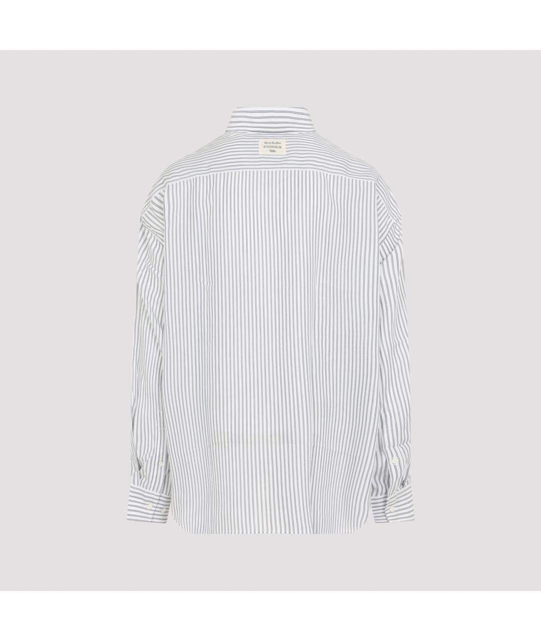 ACNE STUDIOS Мульти хлопко-лиоцелловая кэжуал рубашка, фото 2