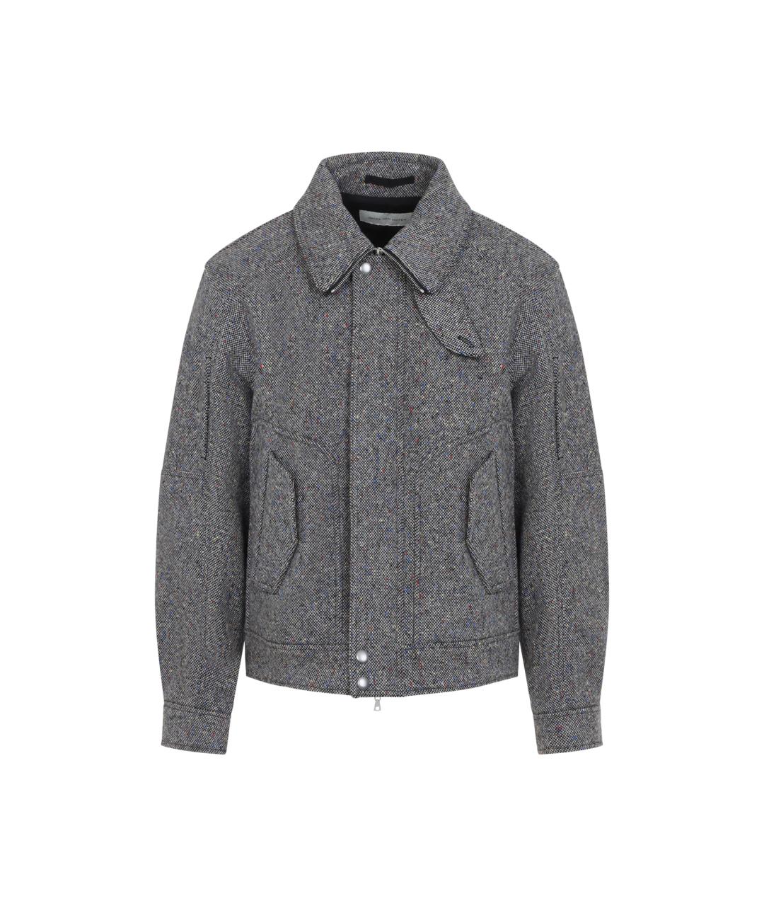 DRIES VAN NOTEN Мульти шерстяная куртка, фото 1