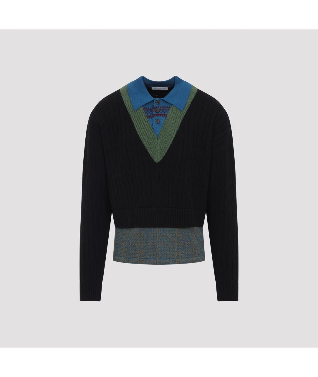 DRIES VAN NOTEN Мульти хлопковый джемпер / свитер, фото 2