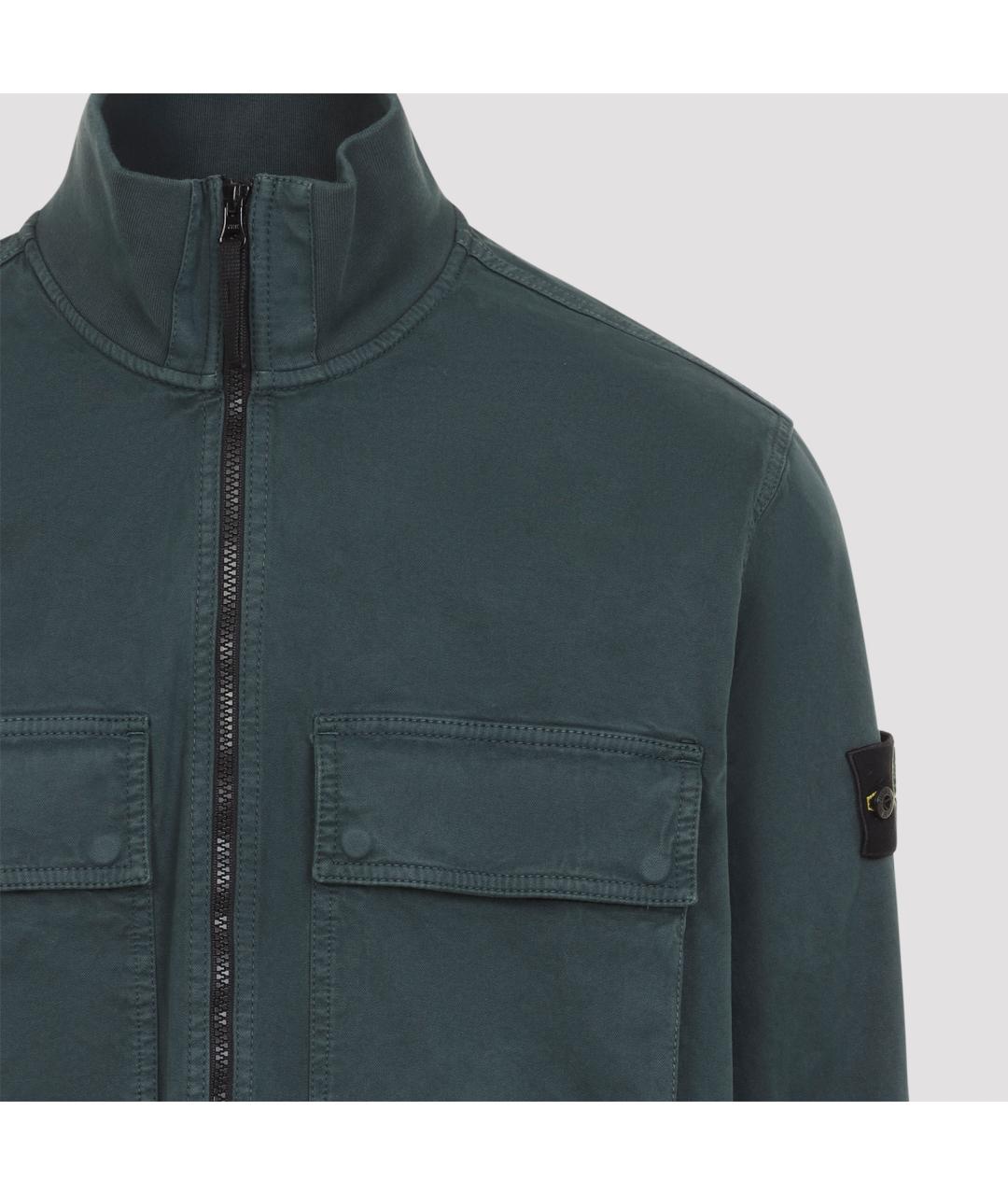 STONE ISLAND Красная хлопковая куртка, фото 3