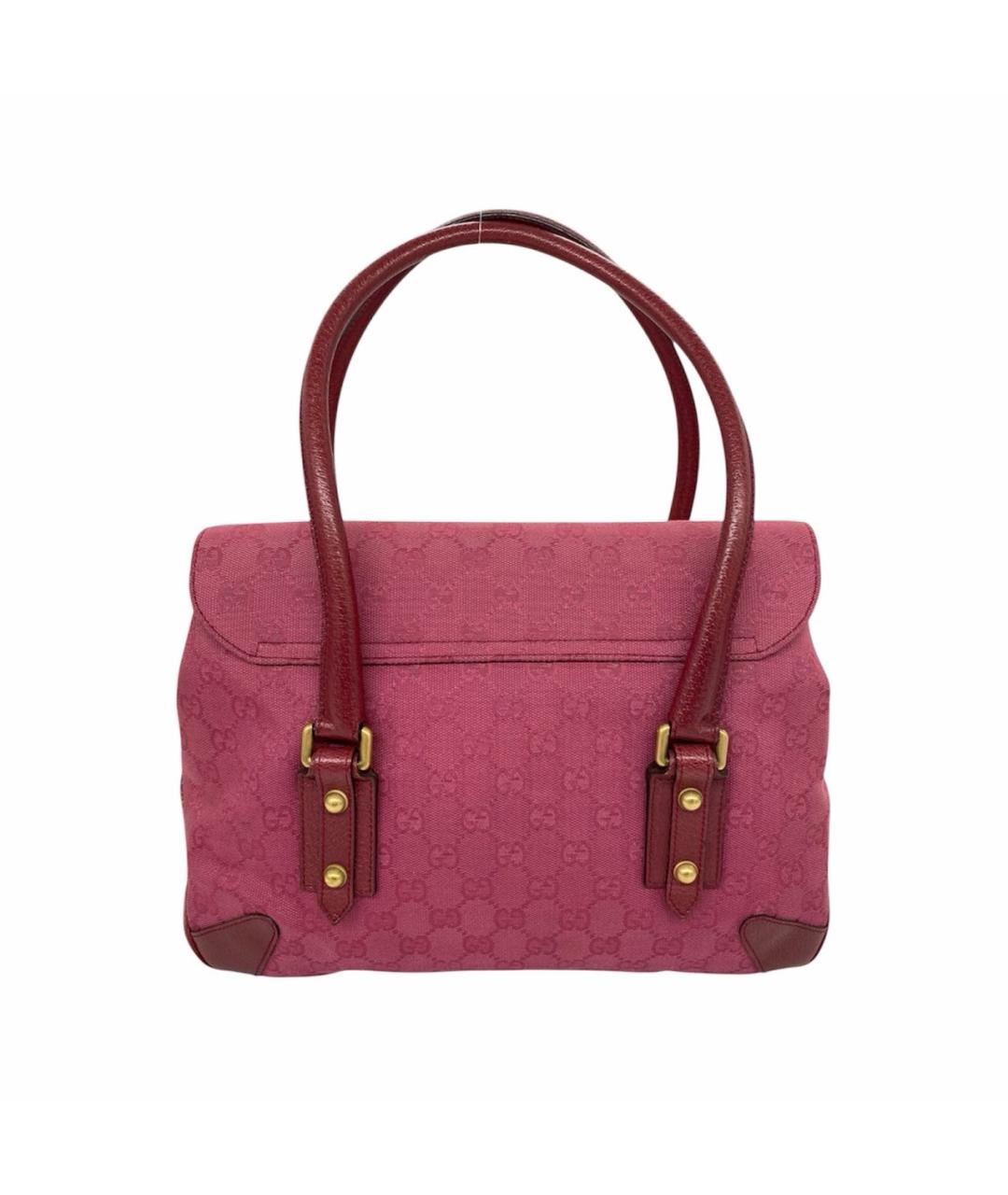 GUCCI Розовая жаккардовая сумка тоут, фото 2