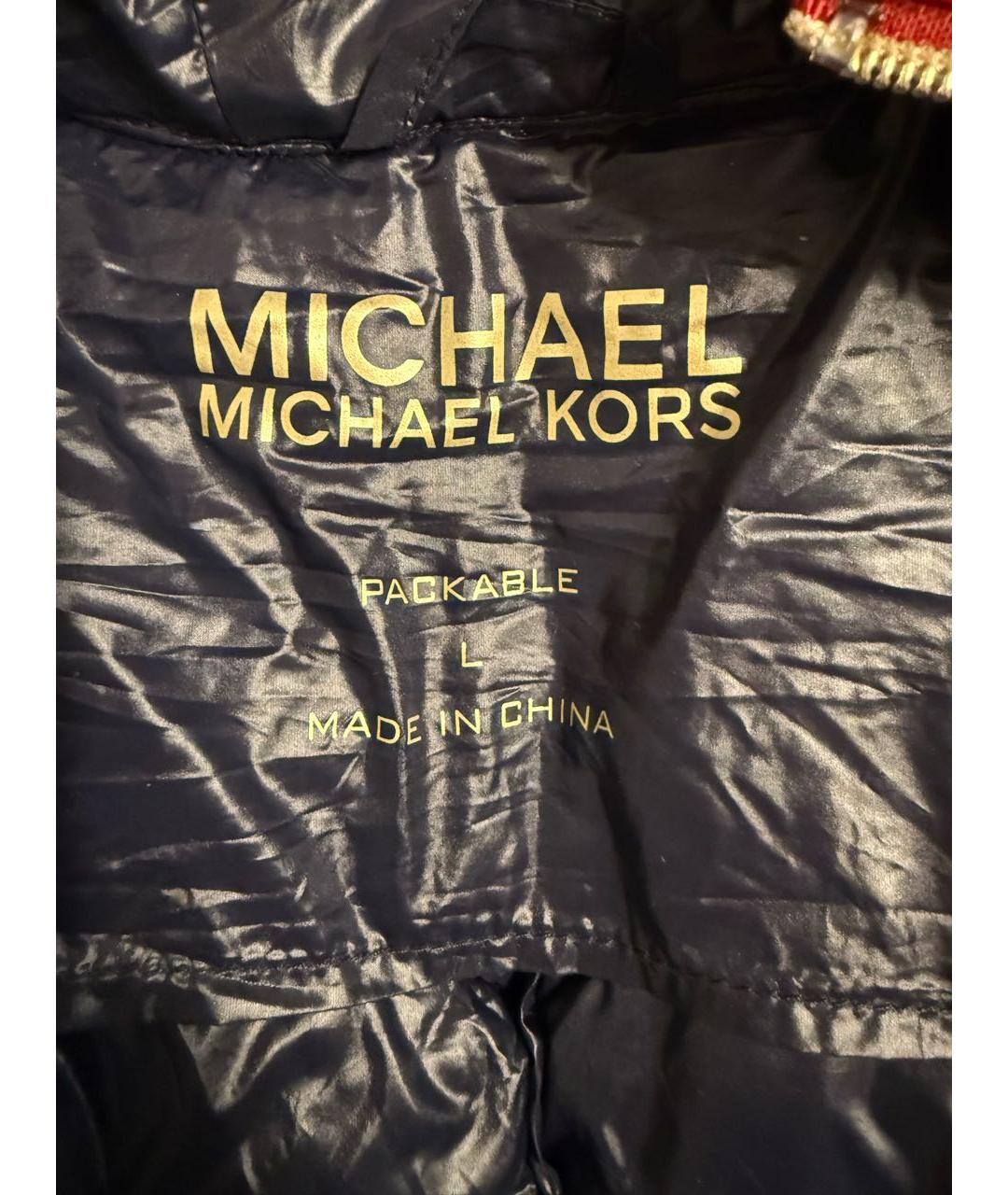 MICHAEL KORS Красная полиэстеровая куртка, фото 3