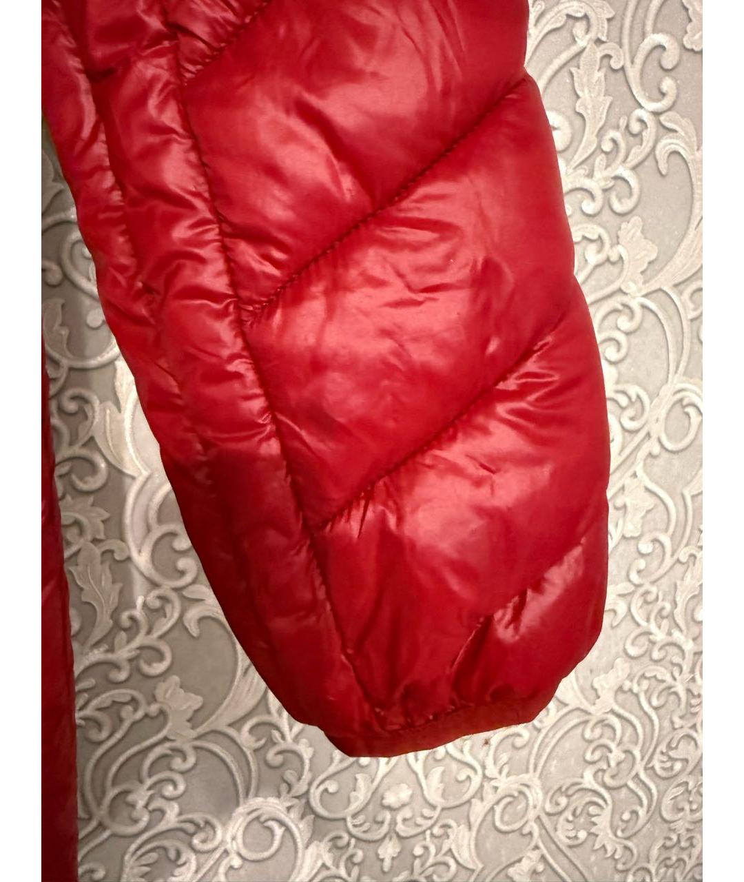 MICHAEL KORS Красная полиэстеровая куртка, фото 6
