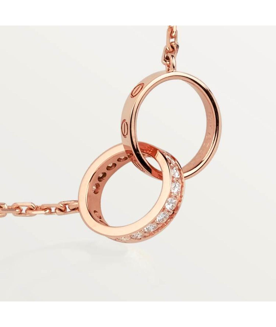 CARTIER Золотое колье из розового золота, фото 3