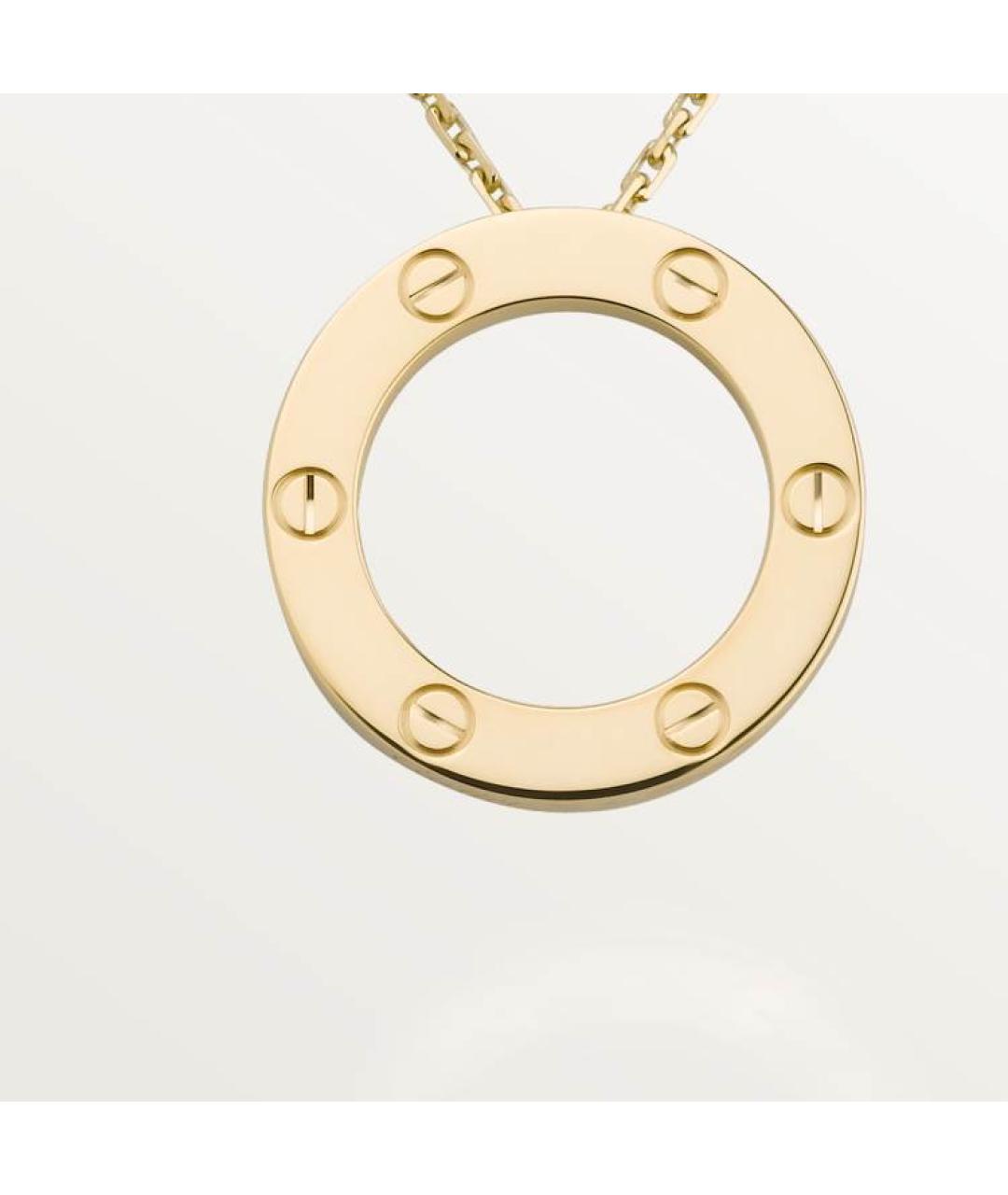 CARTIER Золотое колье из желтого золота, фото 2