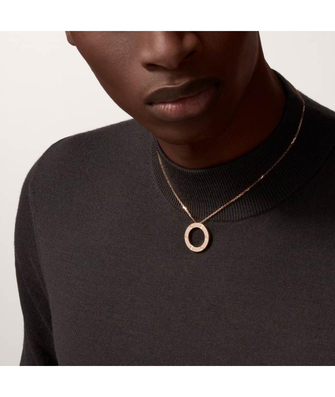 CARTIER Золотое колье из розового золота, фото 3
