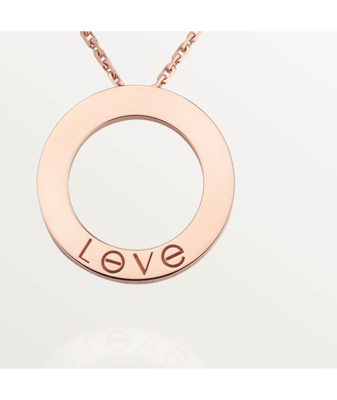 CARTIER Золотое колье из розового золота, фото 4