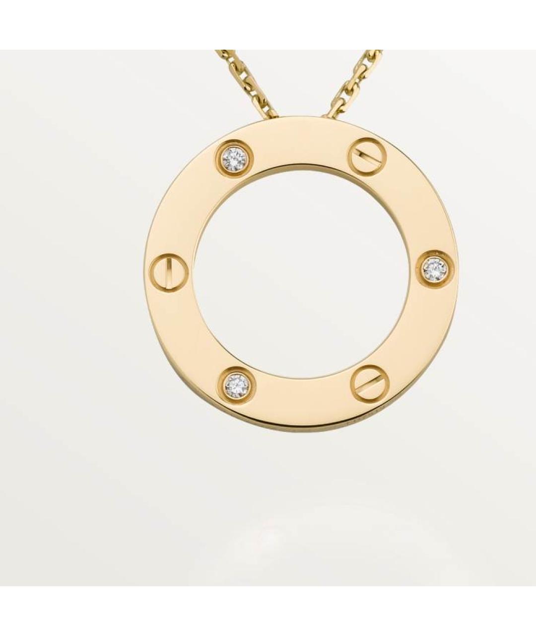 CARTIER Золотая цепочка/подвеска из желтого золота, фото 4