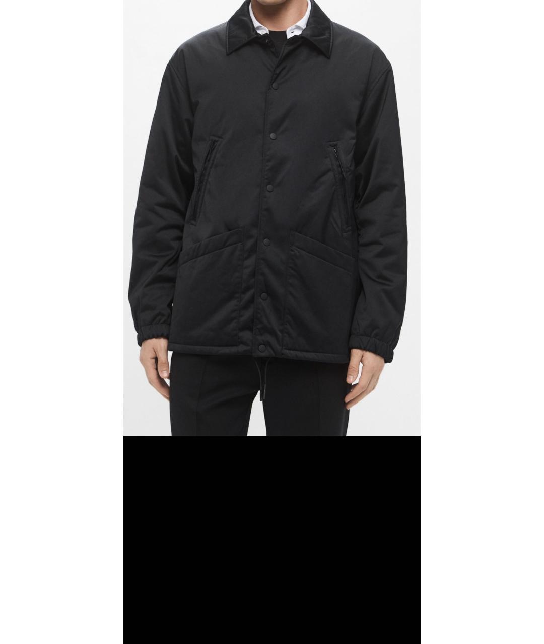 Y-3 Черная полиэстеровая куртка, фото 4