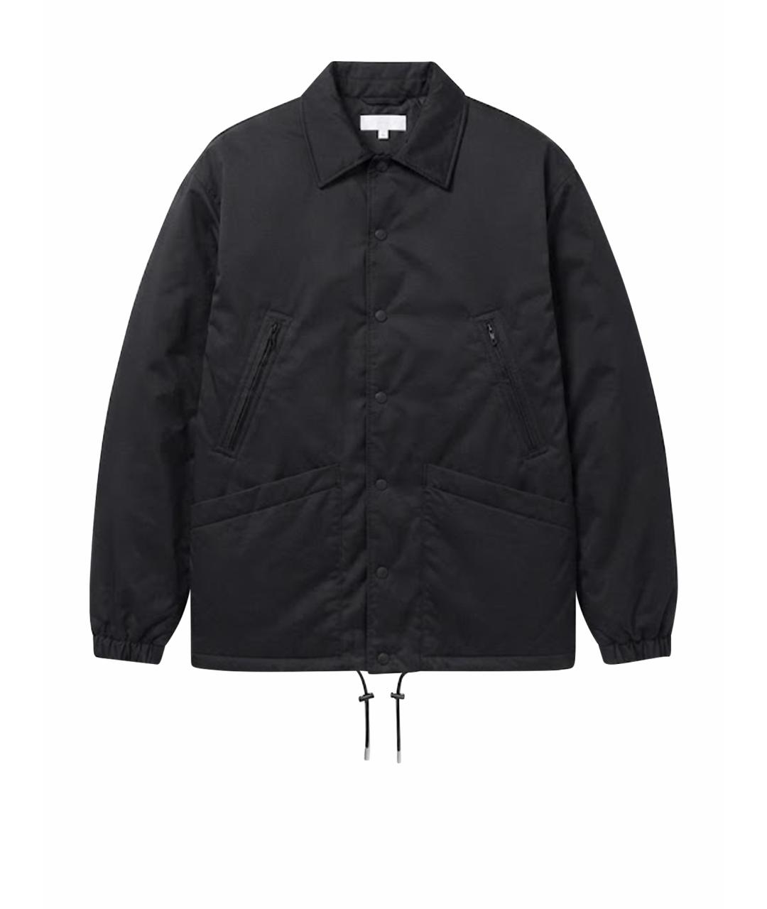Y-3 Черная полиэстеровая куртка, фото 1