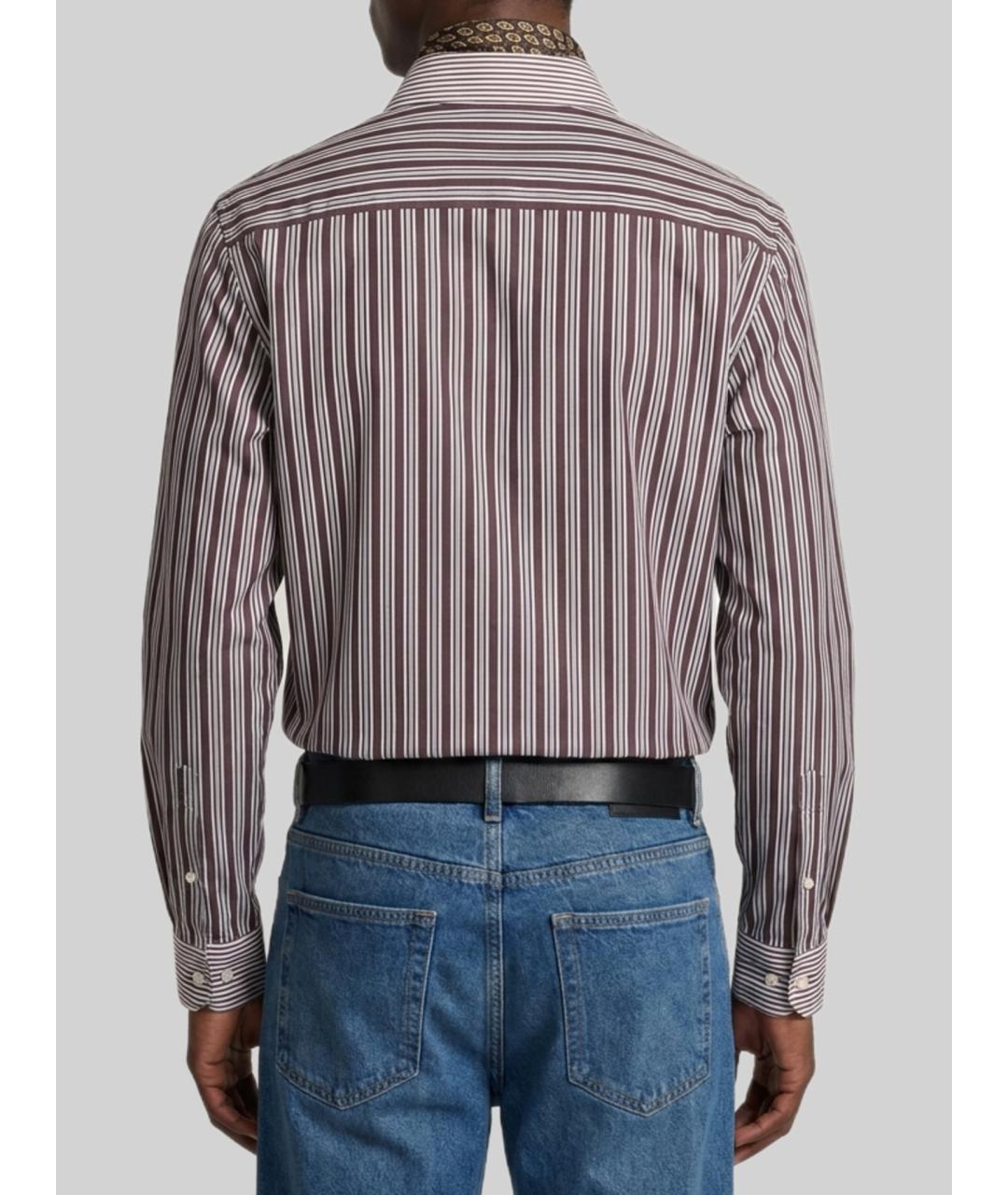 SAINT LAURENT Мульти хлопковая кэжуал рубашка, фото 4