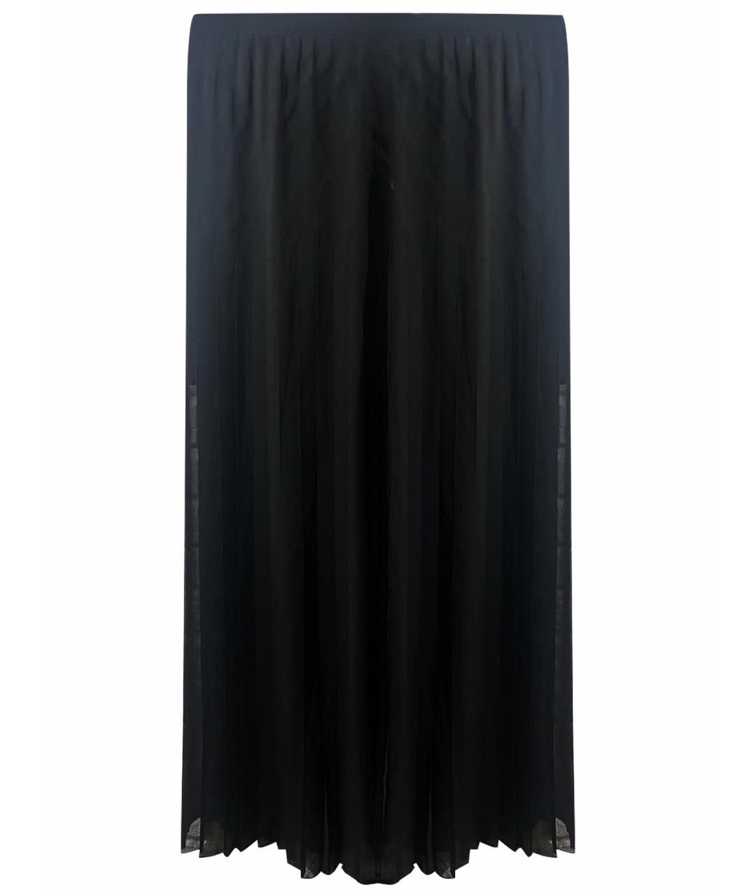PINKO Черная полиэстеровая юбка миди, фото 1