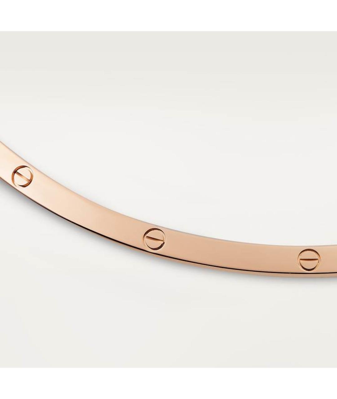 CARTIER Золотой чокер из розового золота, фото 3