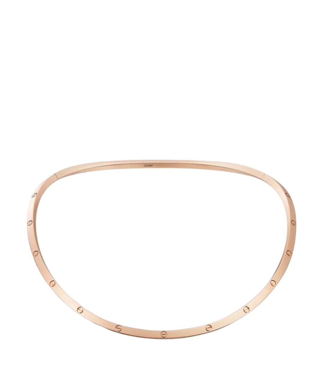 CARTIER Золотой чокер из розового золота, фото 1