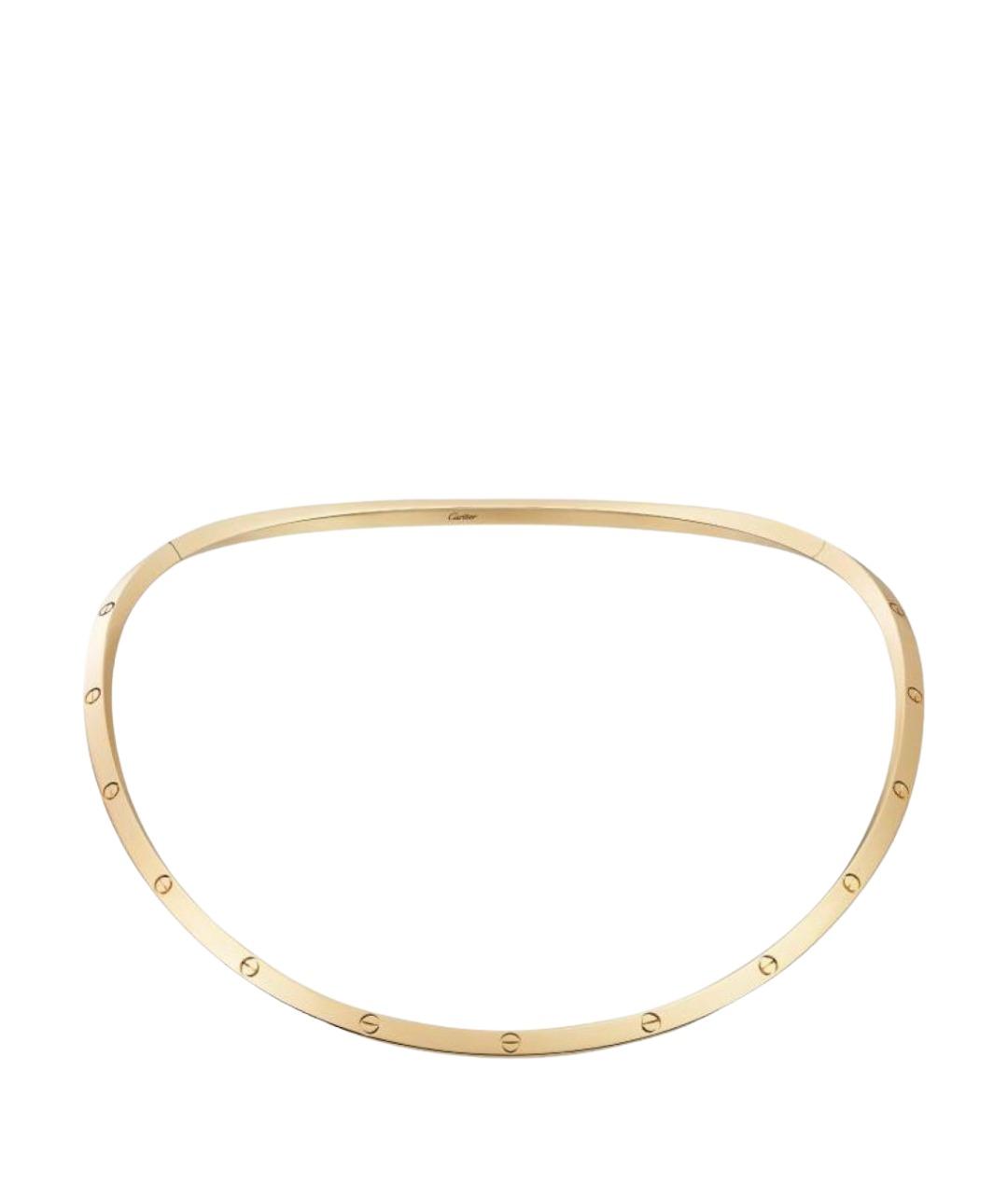 CARTIER Золотой чокер из желтого золота, фото 1