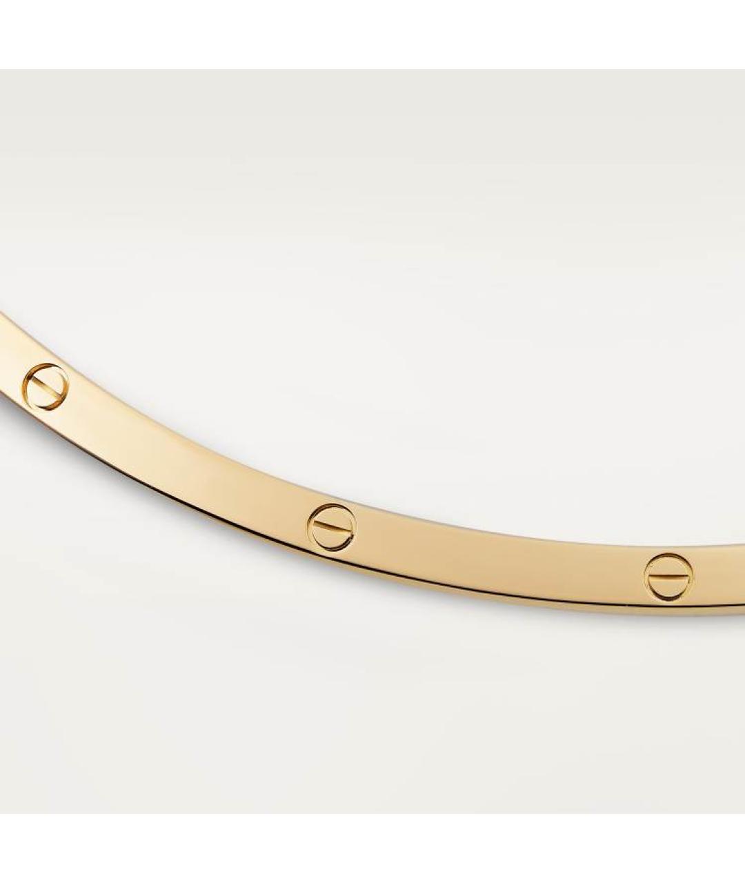 CARTIER Золотой чокер из желтого золота, фото 3
